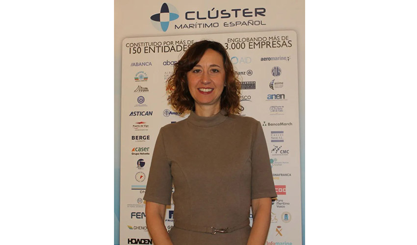 Raquel Ibares, directora general del Cl�ster Mar�timo Espa�ol (CME)