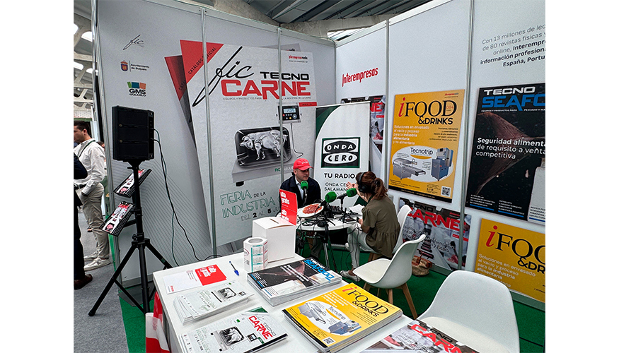 El stand de TecnoCARNE volvi� a acoger a radios como Onda Cero o Cadena Ser