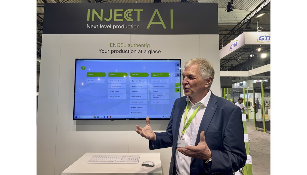 El espacio Expert Corner permiti� a los visitantes descubrir las herramientas de inteligencia artificial de Engel...
