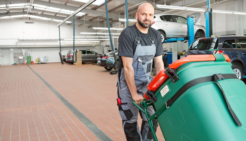 El SaCon, herm�ticamente cerrable y fabricado en pl�stico HDPE (polietileno de alta densidad)...