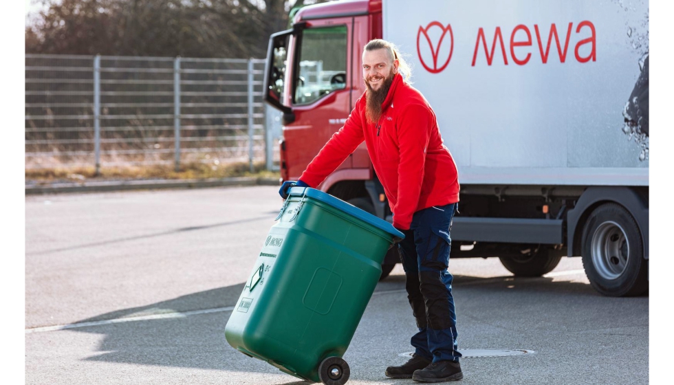 El servicio integral de Mewa garantiza que los materiales potencialmente peligrosos permanezcan el menor tiempo posible en las instalaciones...