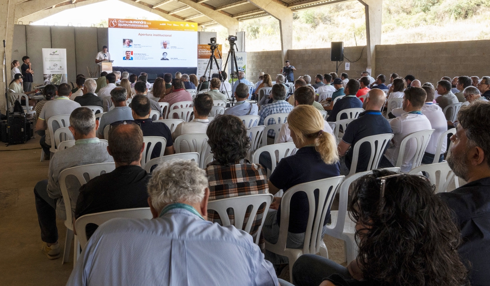 En el acto inaugural intervinieron el CEO de Agromillora...