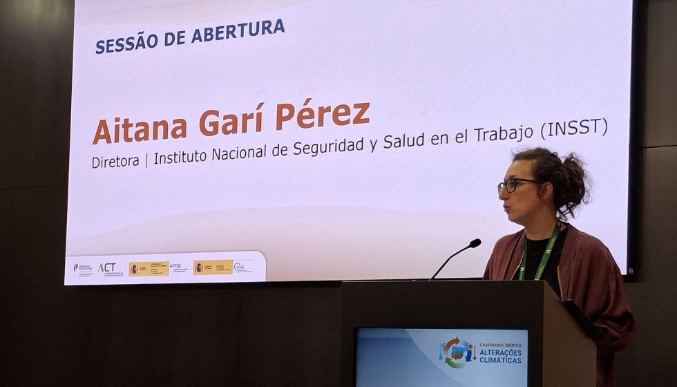 Aitana Gar�, directora del INSST