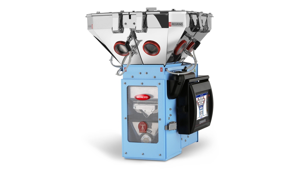 DGM Gravix Mini es el mezclador gravim�trico desarrollado por Moretto para aplicaciones de microdosificaci�n de hasta 60 kg/h...