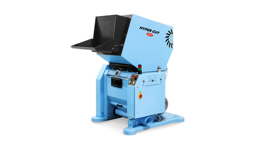 Hyper Cut es un molino de baja velocidad dise�ado para procesar distintos tipos de residuos pl�sticos