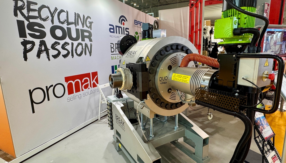 El modelo DUO 7000 de Break Machinery incorpora doble filtro...