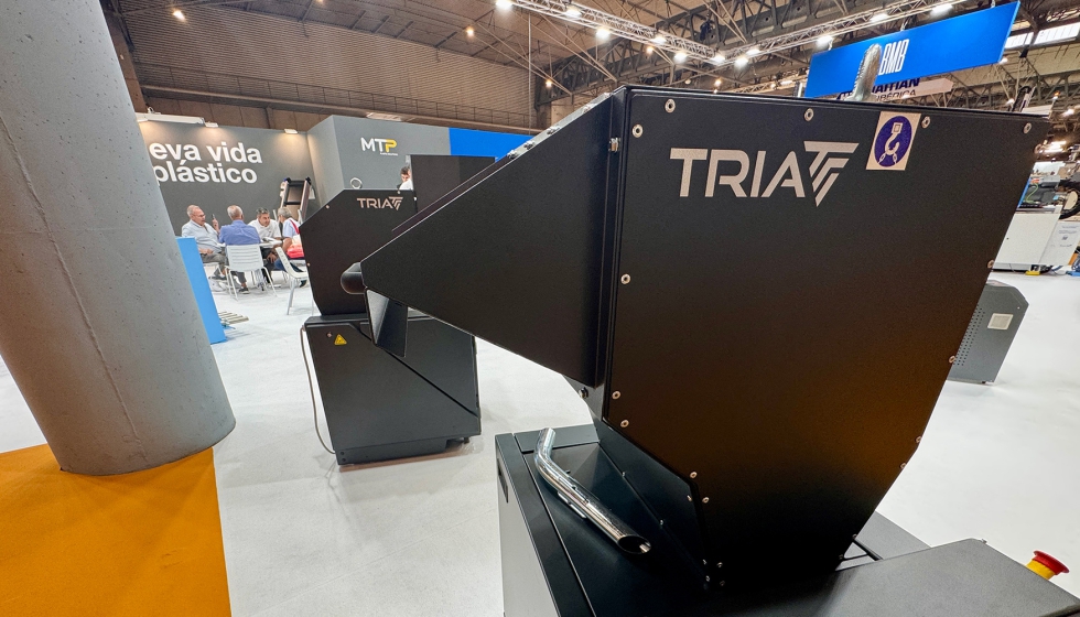 Soluciones de Tria para la trituraci�n y recuperaci�n de residuos pl�sticos presentadas en Equiplast 2026