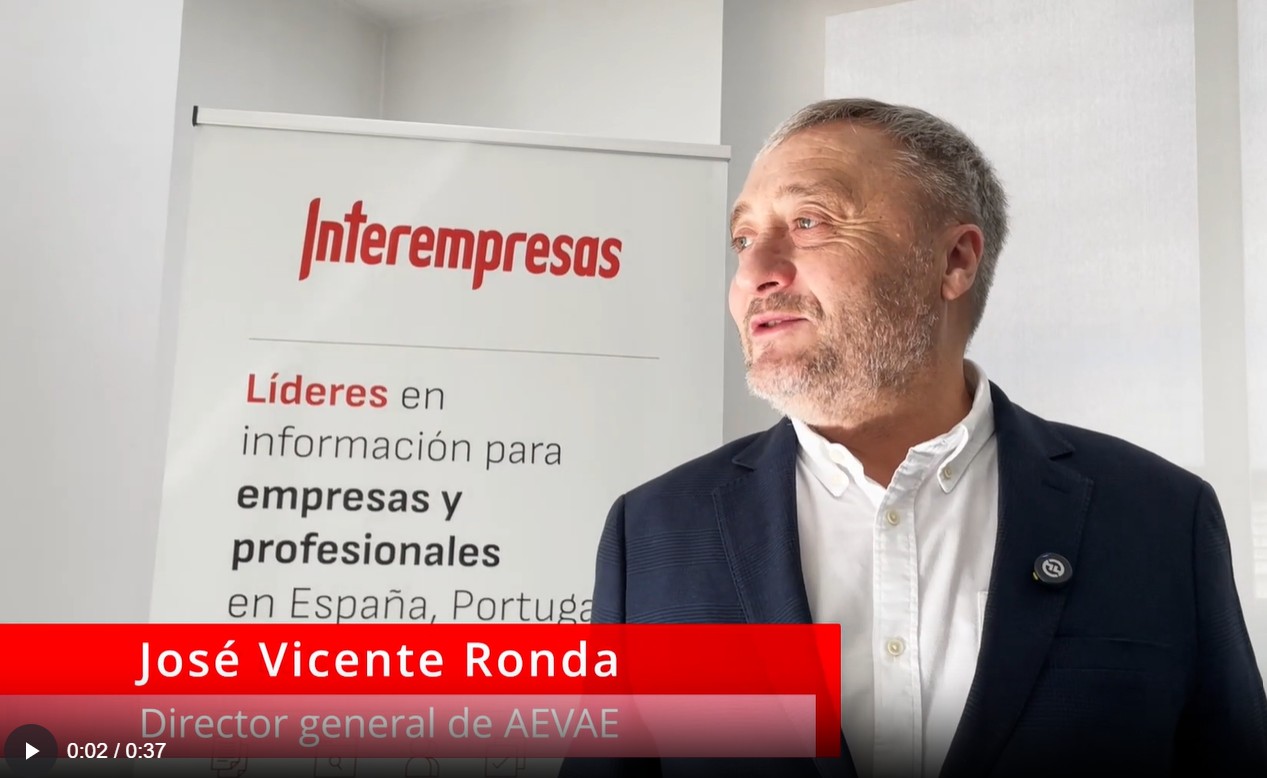 Jos� Vicente Ronda, director general de AEVAE, afirm� que �si no se llega a la gesti�n real del residuo...