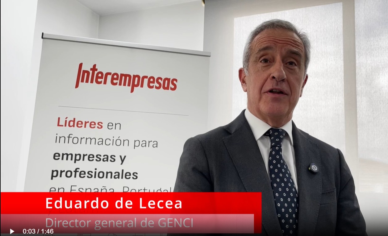 Eduardo de Lecea, director general de GENCI...