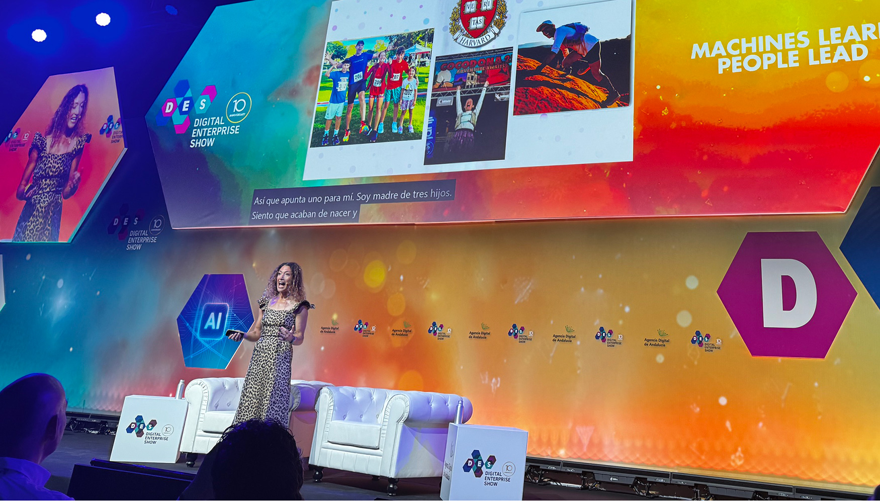 Randi Zuckerberg, exdirectora de marketing de Facebook y una de las principales figuras de la d�cima edici�n de DES...