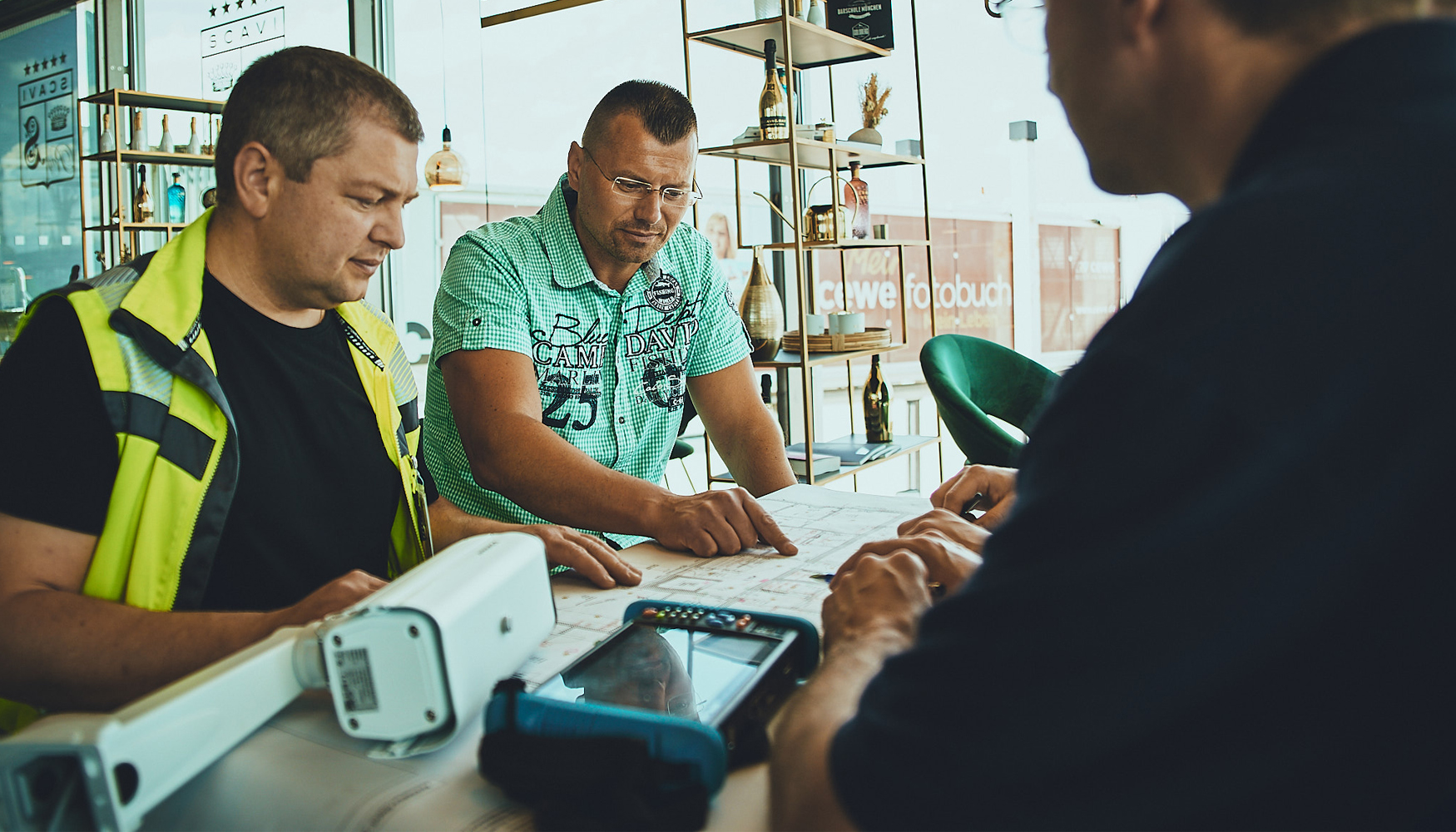 Tecnolog�a de videoseguridad para el cumplimiento de los requisitos de la seguridad a�rea. Foto: Horn Sicherheitstechnik...