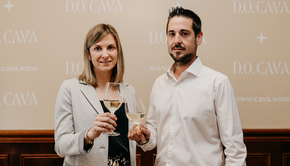 Marta Vidal, nueva presidenta de la DO CAVA, y David Sendra Angl�s, vicepresidente