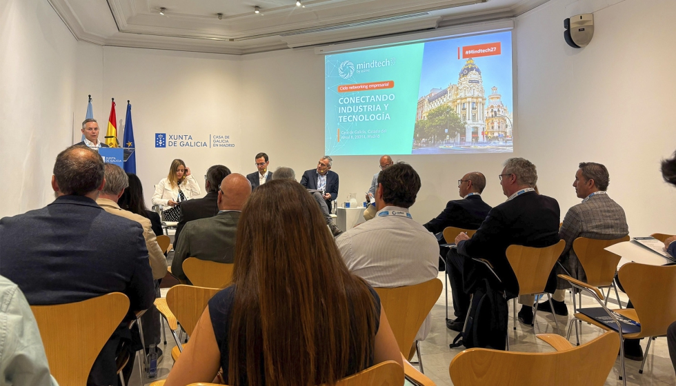 Asistentes al evento de presentaci�n de la quinta edici�n de Mindtech, que se celebrar� en Vigo en abril de 2027