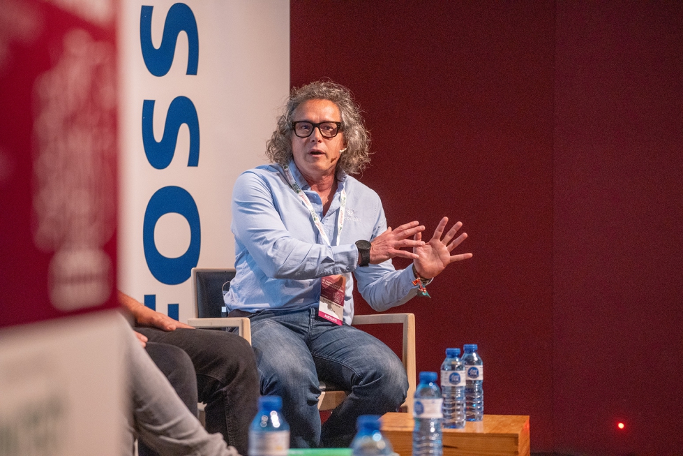 Larry Jos� Lara Matute, durante su intervenci�n en Eneo Meeting Pened�s 2026