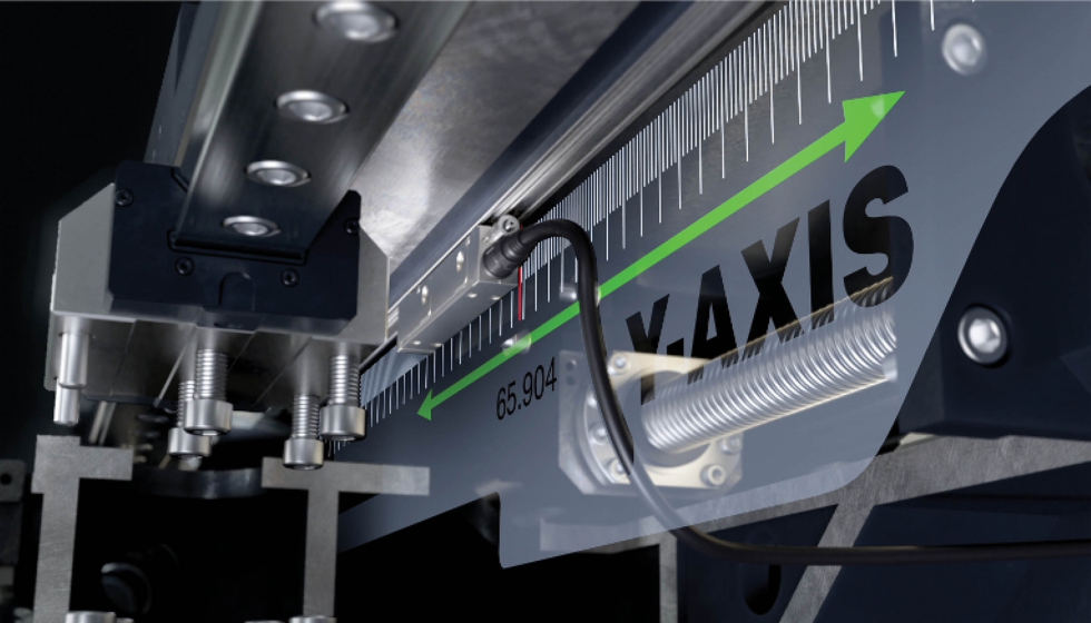 Las amplias gu�as lineales con sistemas de refrigeraci�n de precisi�n garantizan la alta precisi�n de posicionamiento de la DMG MORI Ultrasonic 80...