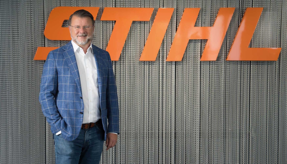 Bernd Hullerum, CEO de STIHL Espa�a y Portugal