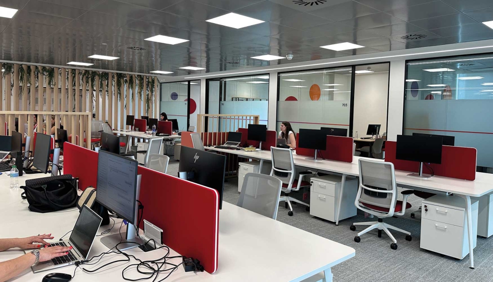 Las nuevas instalaciones, situadas en el Campus MILLE, ocupan cerca de 3...