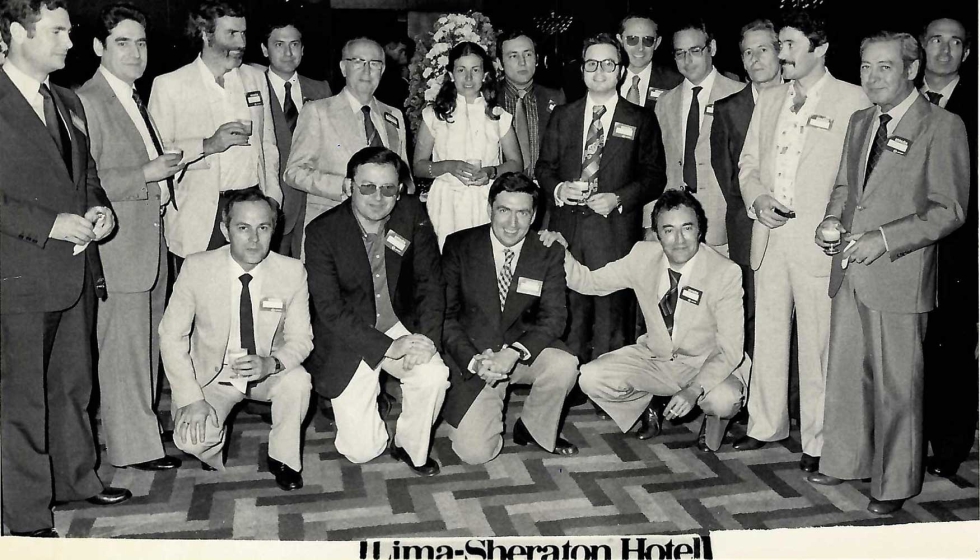 Misi�n comercial a Lima (Per�), organizada por la AEFJ en 1980