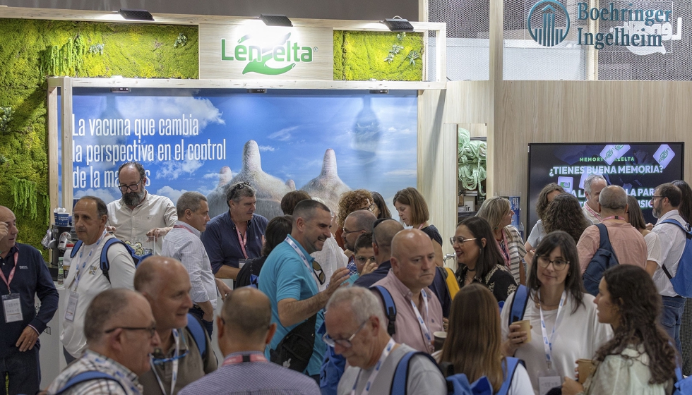 Stand de Boehringer Ingelheim Animal Health Espa�a en el Congreso ANEMBE
