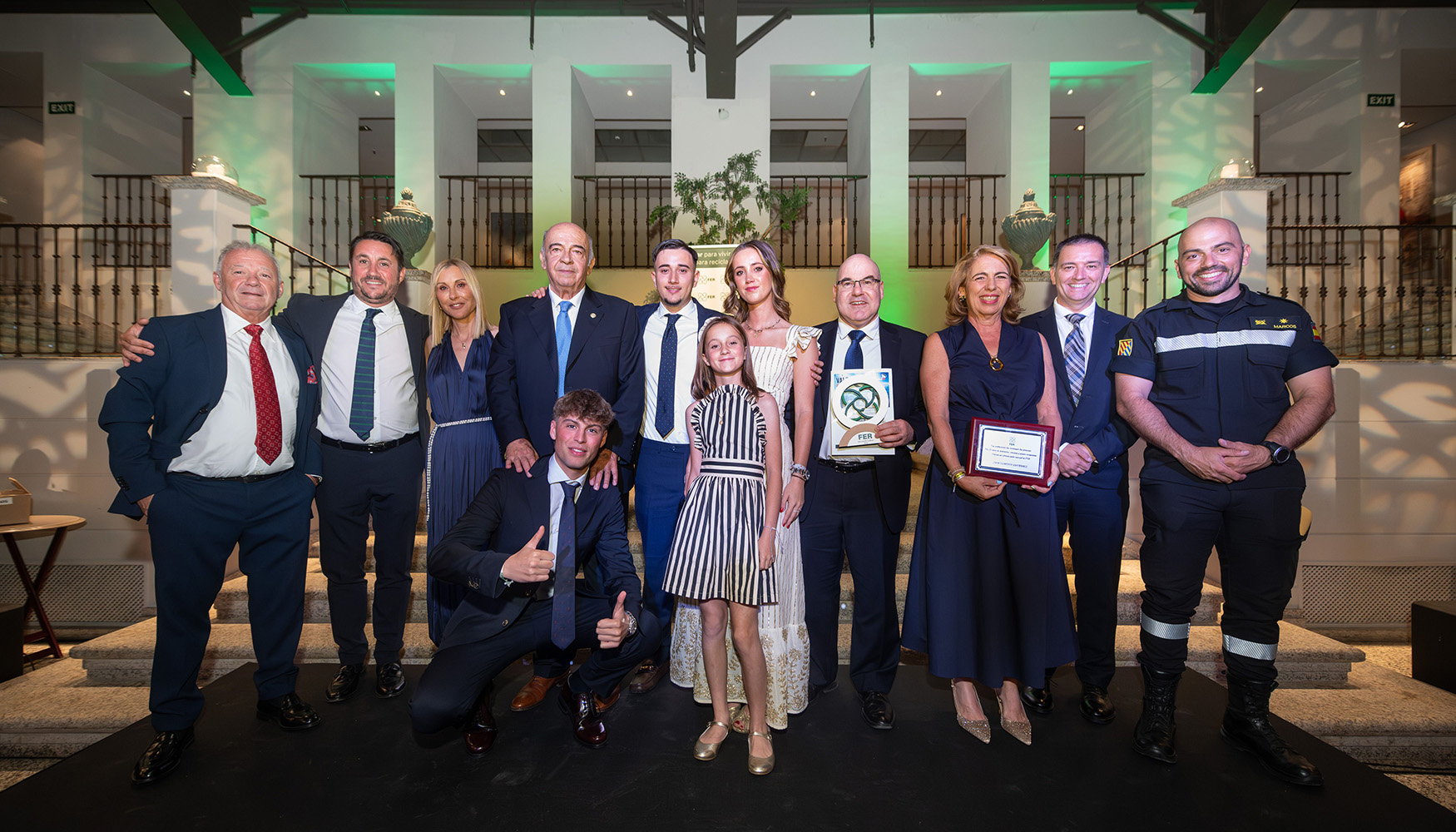 La entrega de premios sirvi� como broche de oro a la primera jornada del Congreso Nacional de la Recuperaci�n y el Reciclado...