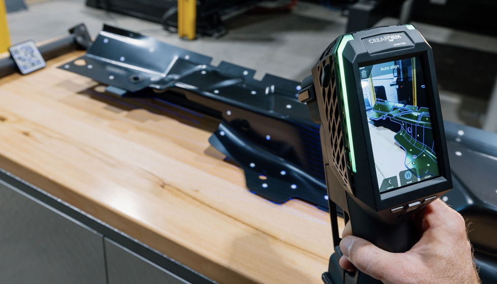 HandySCAN EVO mantiene los est�ndares de precisi�n de la gama Creaform...