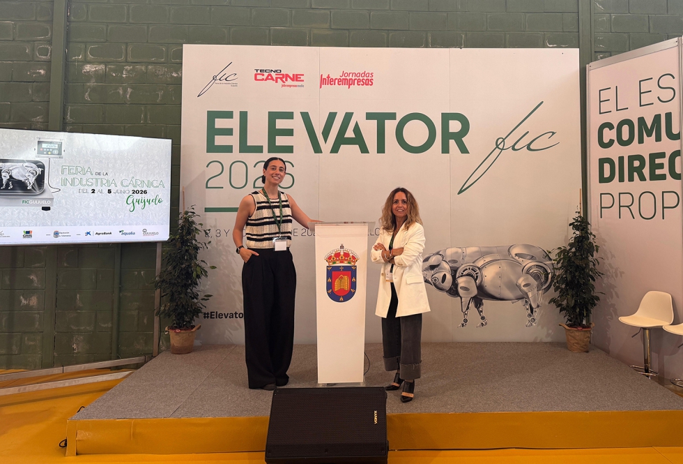 Nina Jare�o, directora de Contenidos del �rea Alimentaria de Interempresas Media, e Imma Borr�s, directora comercial de la misma �rea...