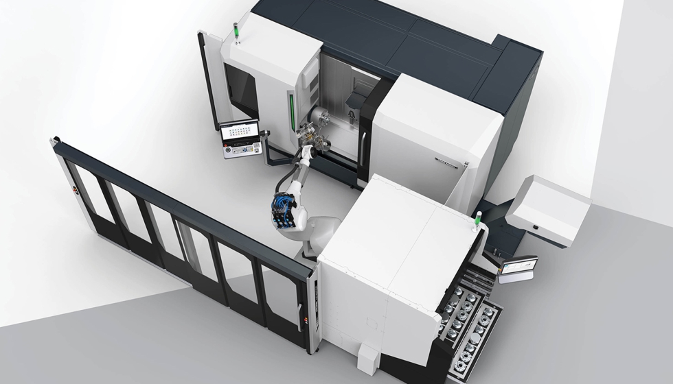 El Robo2Go de tercera generaci�n, montado sobre una CTX beta 450 TC, automatiza el torneado y fresado en lotes peque�os y medianos...