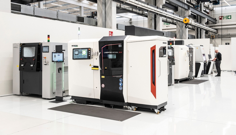 La F�brica de Precisi�n de Fabricaci�n Aditiva de Bielefeld combina impresi�n tridimensional en metal con posprocesado en m�quinas universales de...