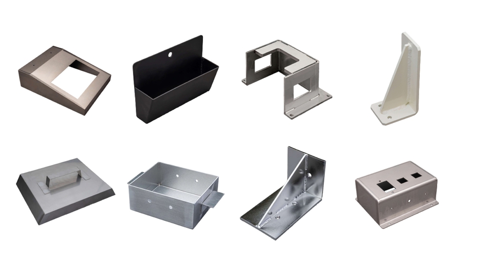 Componentes de chapa met�lica en acero inoxidable y aluminio fabricados mediante el nuevo servicio de meviy