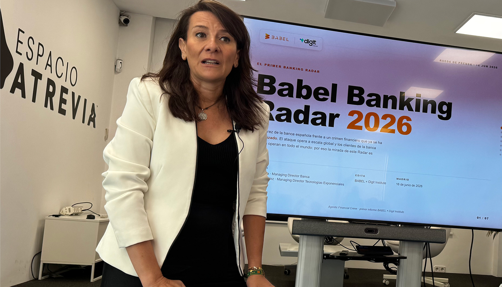 Marga Garc�a, managing director del sector Banca en Babel