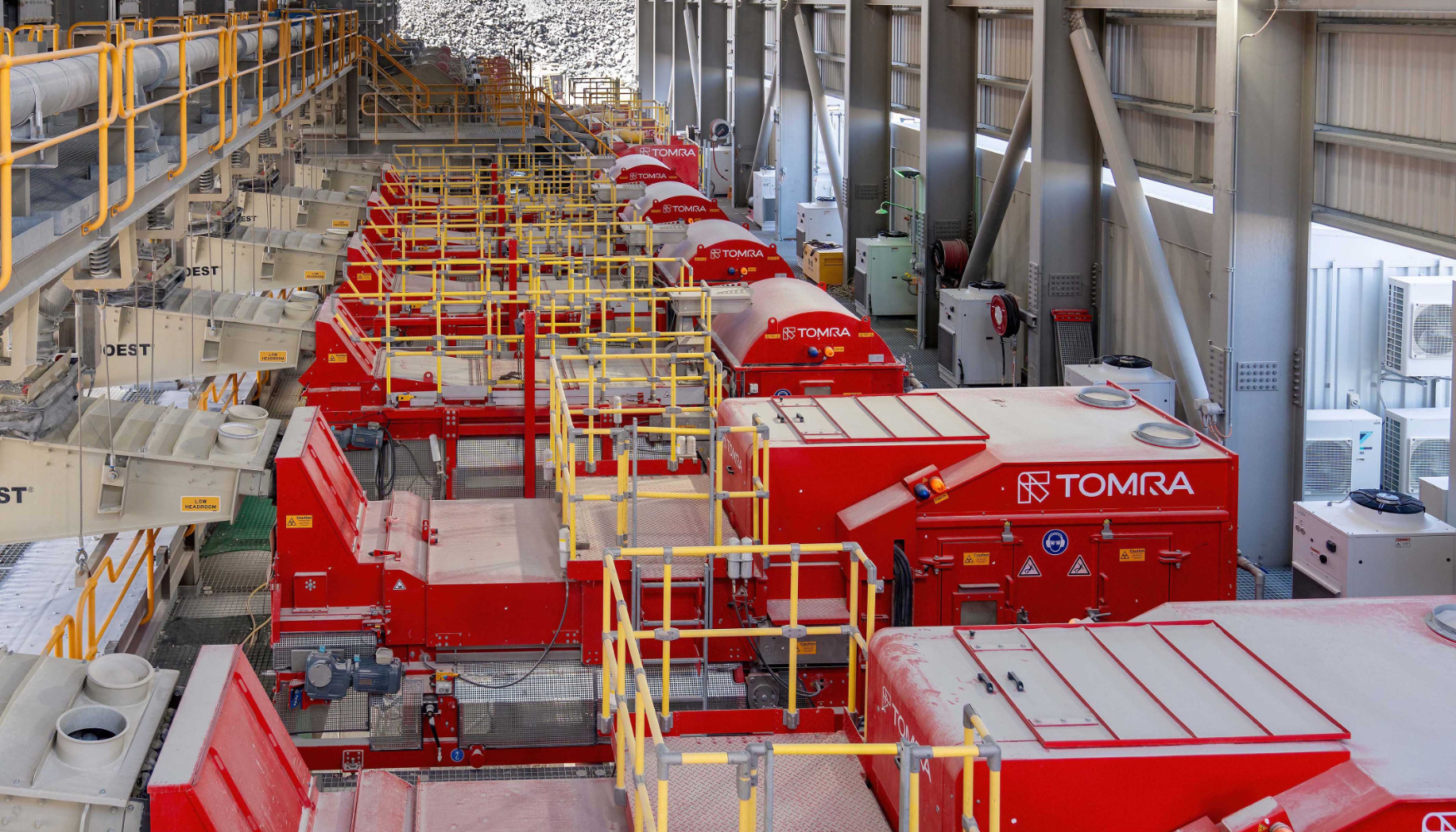 Equipos Tomra instalados en este proyecto
