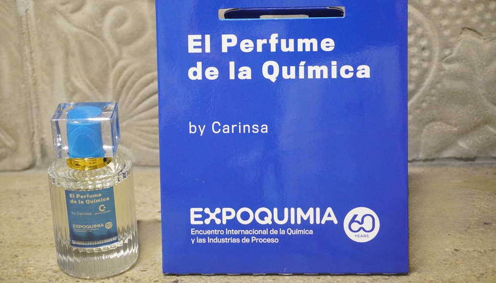 El Perfume de la Qu�mica by Carinsa, creado para el 60 aniversario de Expoquimia...