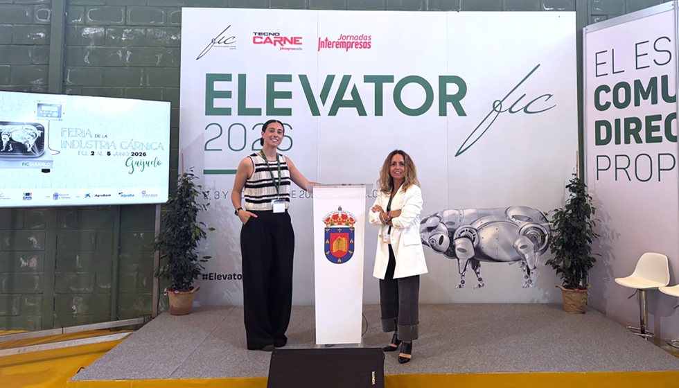 Nina Jare�o, directora de Contenidos del �rea Alimentaria de Interempresas Media, e Imma Borr�s, directora comercial de la misma �rea...