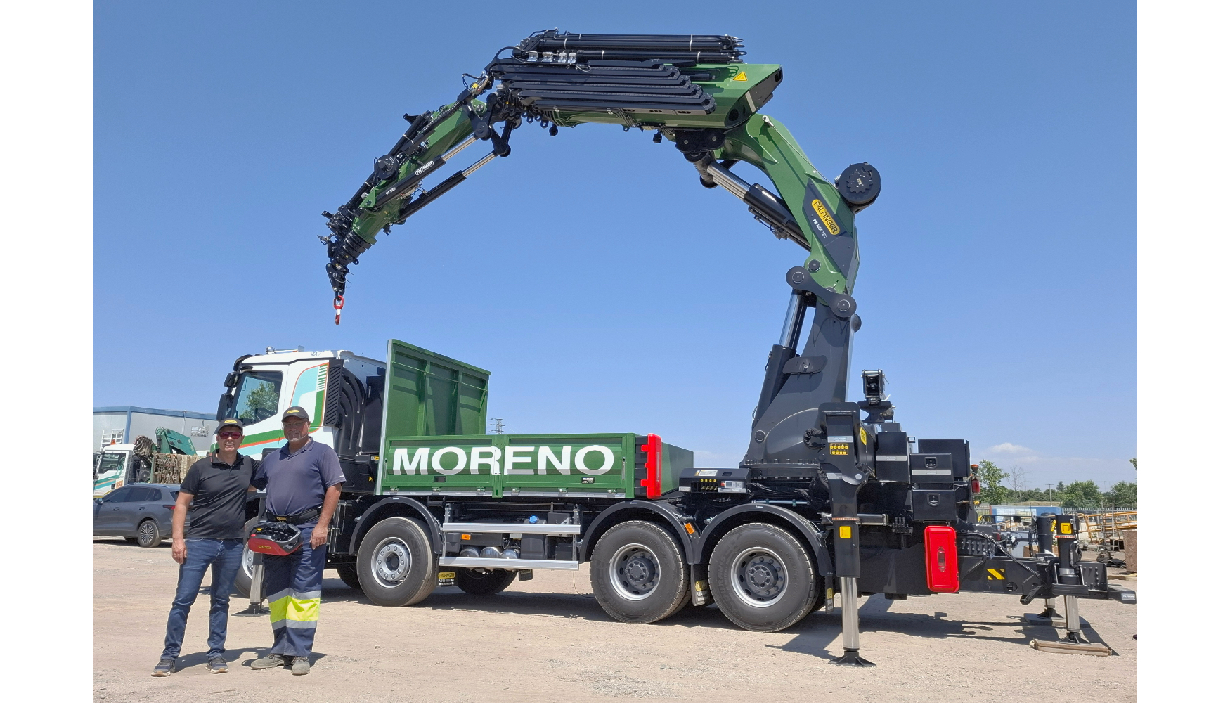 Acto de entrega a Gr�as y Contenedores Moreno de la Palfinger PK 1650 TEC