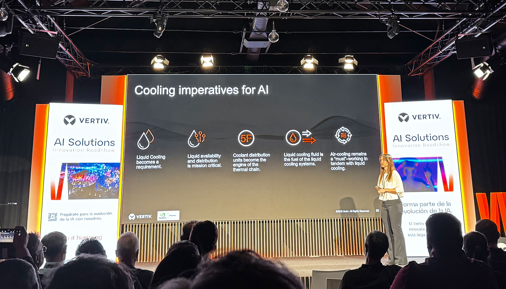 Caterina Giordan, ingeniera de Aplicaciones de Soluciones T�rmicas de Vertiv