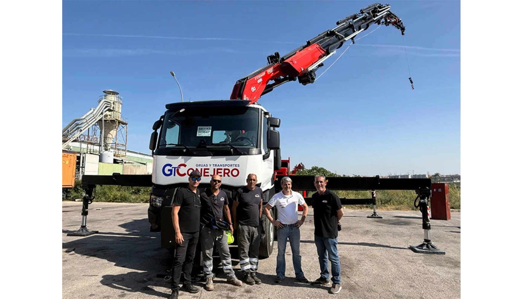 Acto de entrega a Gr�as Conejero de la Fassi F1750R Techno