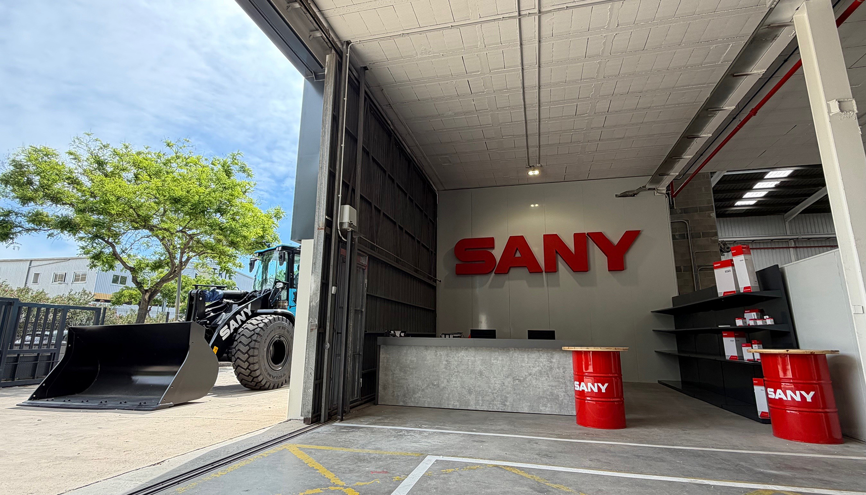 Nuevo Sales and Service Center de Sany en Villadecans (Barcelona)