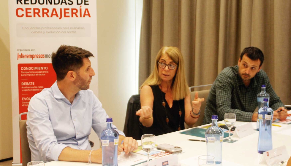 Borja Bilbao (Abus), Leire Liza (Lince) y Joseba Andr�s (Ifam)