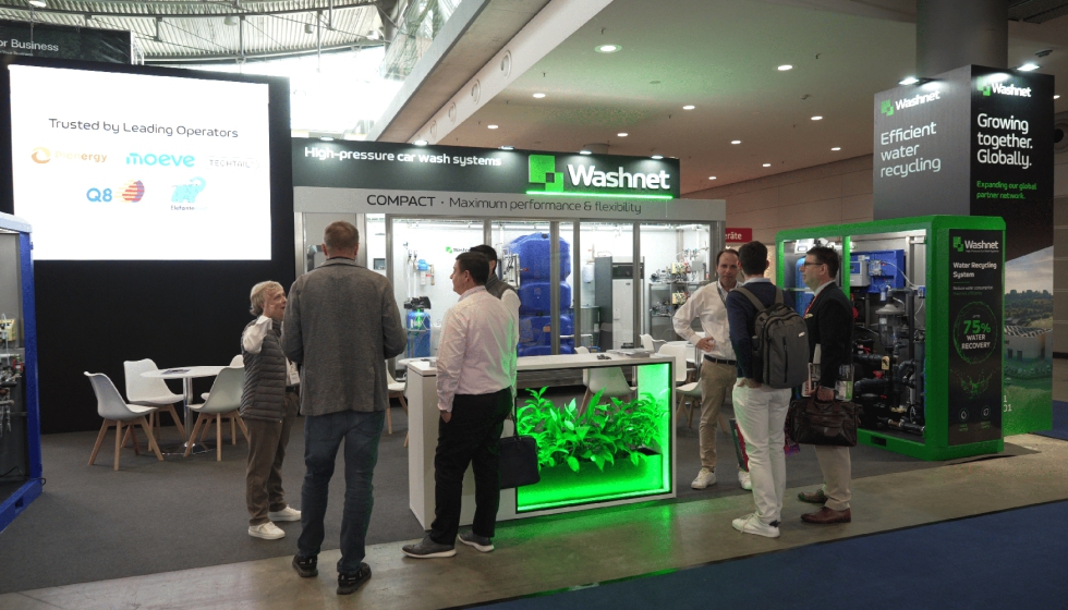 Stand de Washnet en UNITI expo 2026