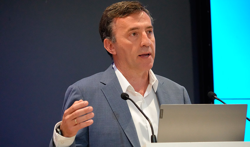 Ricardo Dom�nguez, presidente de Navantia
