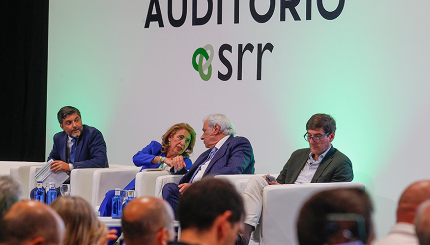 La directora del �rea de Industria y Medio Ambiente de Anfac, Arancha Garc�a-Hermo, en un momento de su intervenci�n...