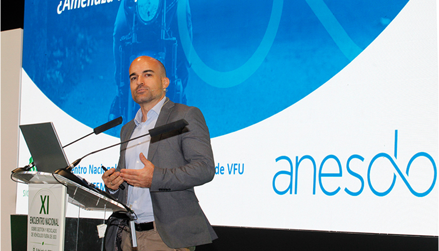 El director t�cnico de Anesdor, Sergio Crespo, centr� su intervenci�n en la incorporaci�n de las motocicletas y, en general, de la categor�a L...