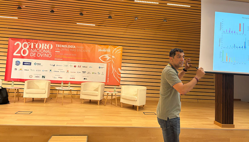 Christian de la Fe, durante su ponencia