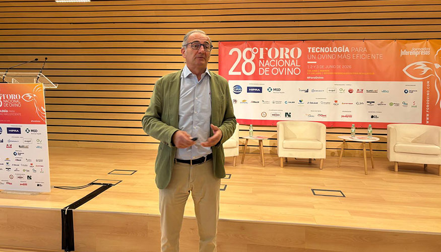 Agust�n de Prada, durante su intervenci�n