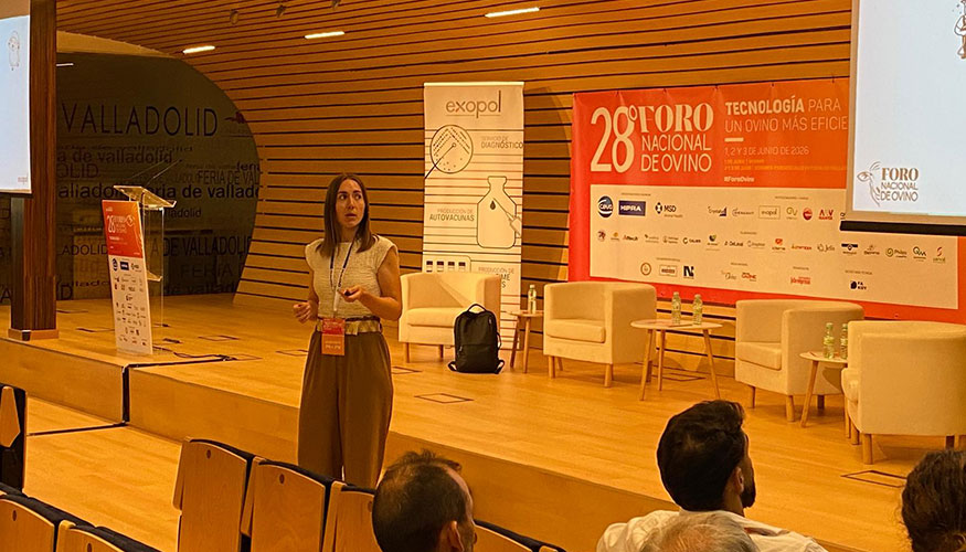 Cristina Baselga, en la ponencia