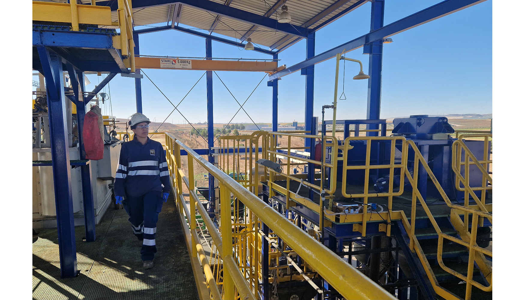 Planta piloto de Cobre Las Cruces
