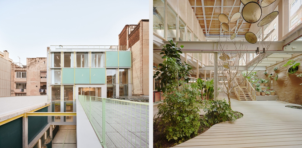 Infinito Delicias es un proyecto de remodelaci�n de un edificio industrial de Madrid situado entre medianeras que invita a adentrarse en un nuevo...