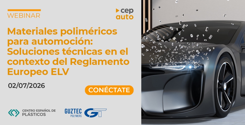 El webinar mostrar� casos pr�cticos sobre el uso de materiales polim�ricos para facilitar el cumplimiento del futuro Reglamento Europeo ELV en el...