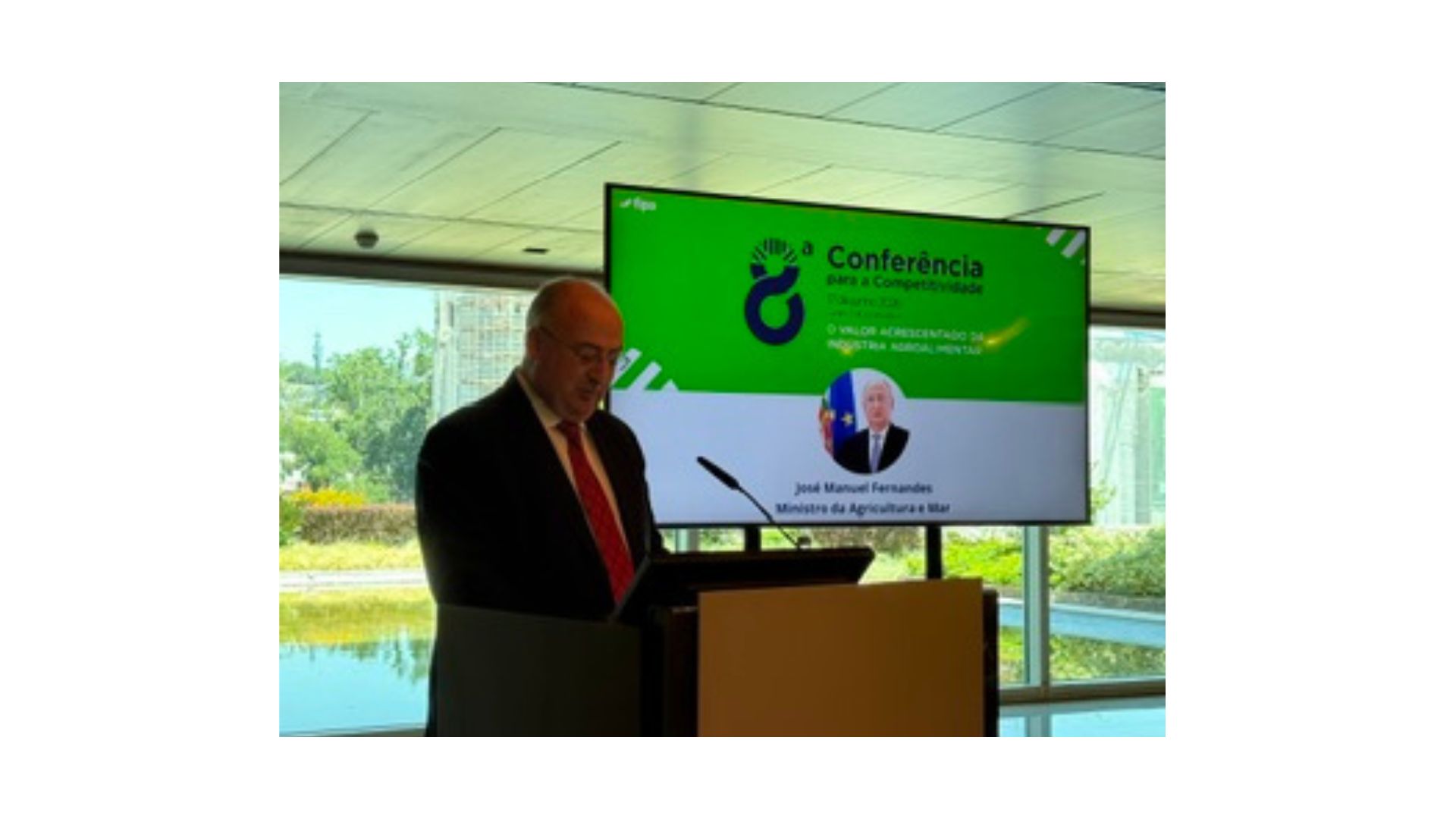Jos� Manuel Fernandes, ministro da Agricultura e do Mar