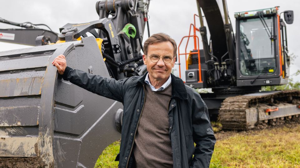 Ulf Kristersson, primeiro-ministro da Su�cia